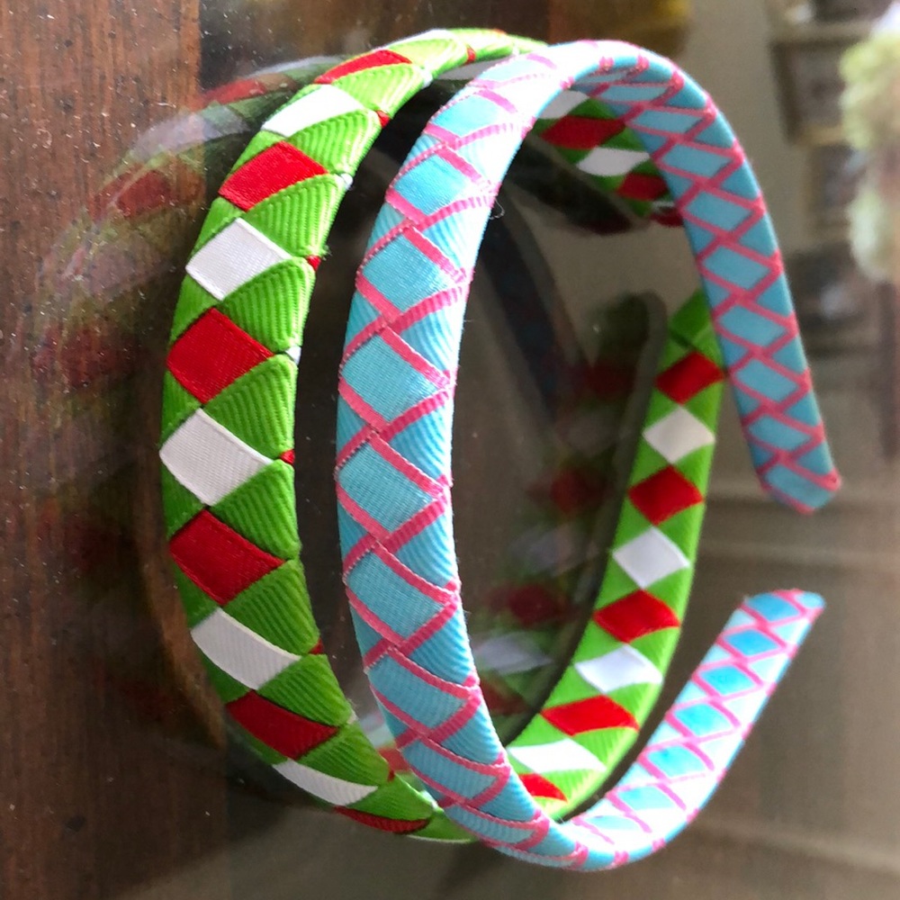 Ribbon covered headbands-2